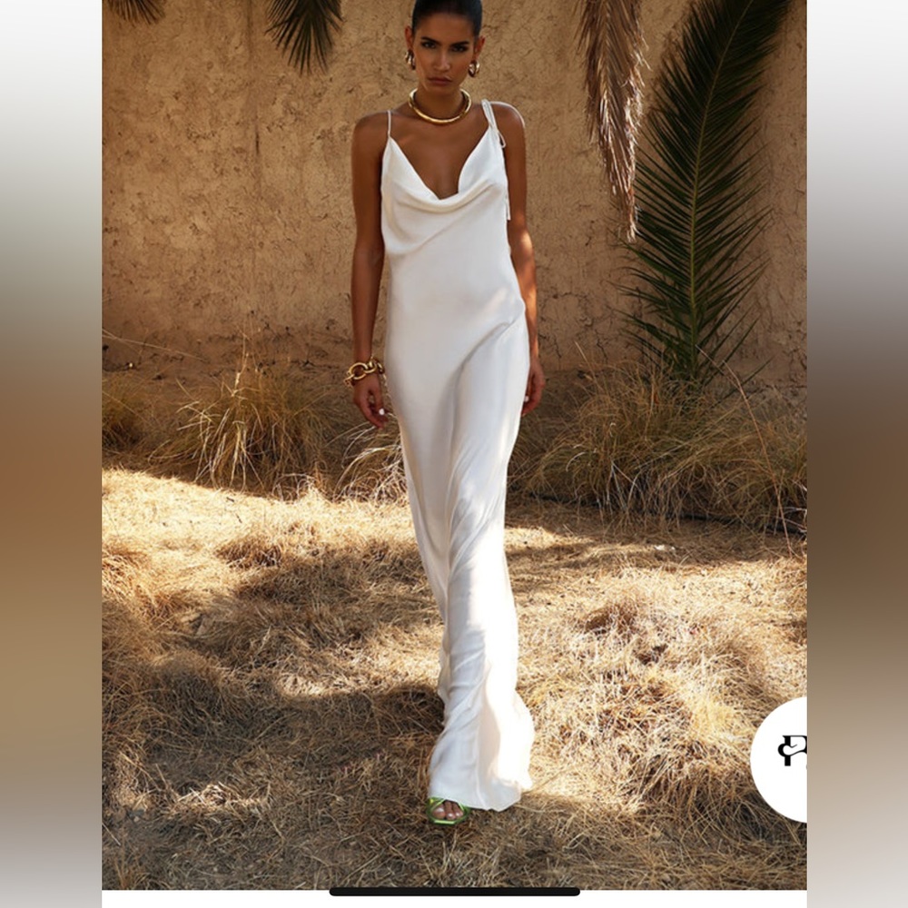 Rat & Boa white Ophelia slip dress - NEVER WORN $200